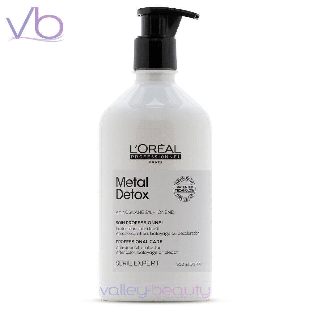 L'Oréal Metal Detox Conditioner for Color-Treated Hair 500ml - Anti-Metal Deposit Protect