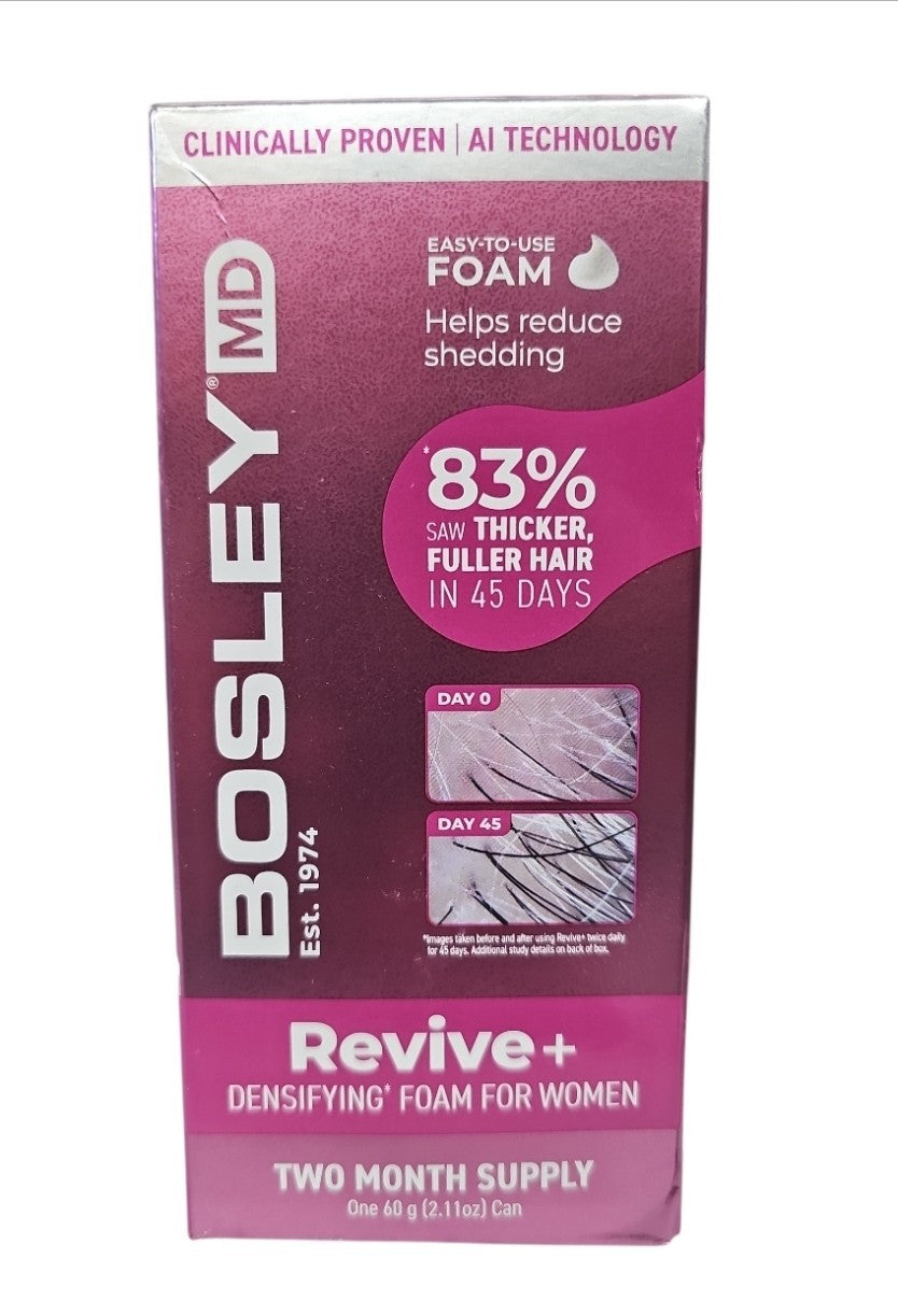Bosley MD Revive+ Densifying Foam For Women 60g