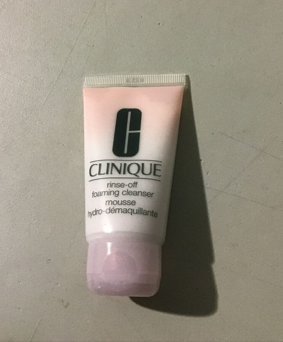 Clinique Rinse-Off Foaming Cleanser Mousse 1 oz. Travel Siz 1.7 FL OZ