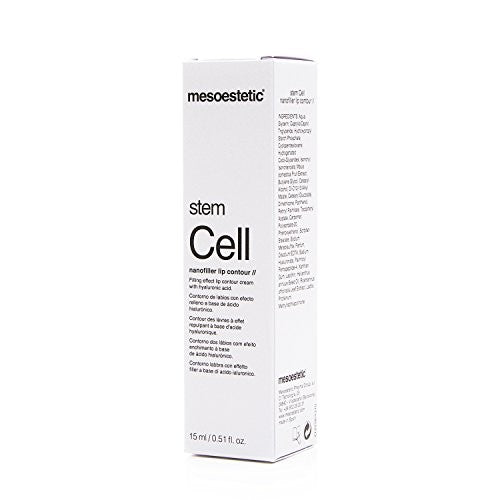 Lip Contour Cream with Stem Cell & Hyaluronic Acid for Fuller, Youthful Lips - 0.5 oz
