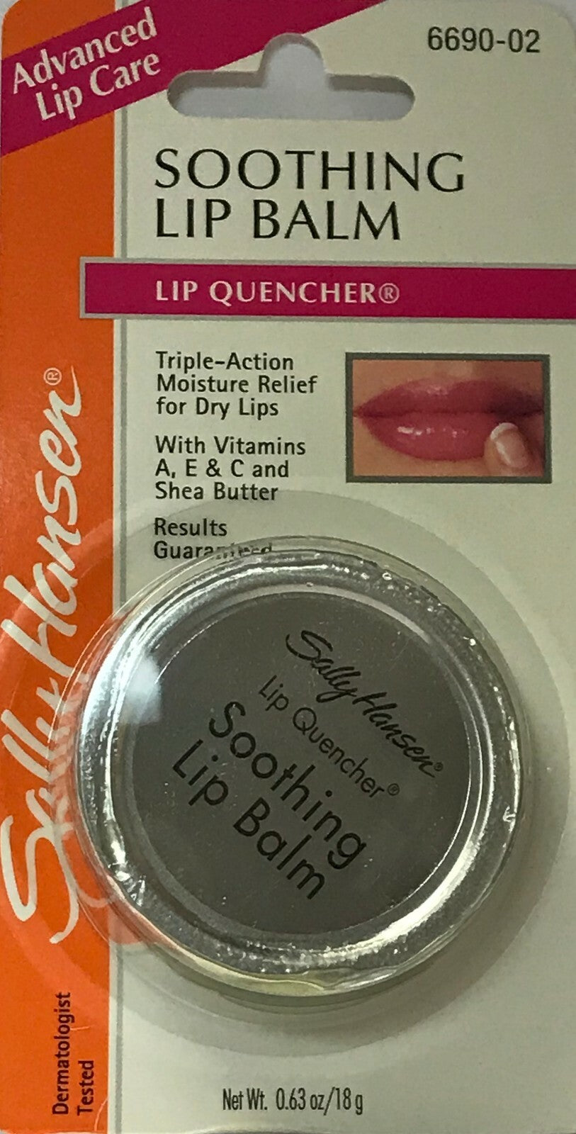 Discontinued Sally Hansen Lip Balm Set - Soothing & Hydrating, 2 Jars