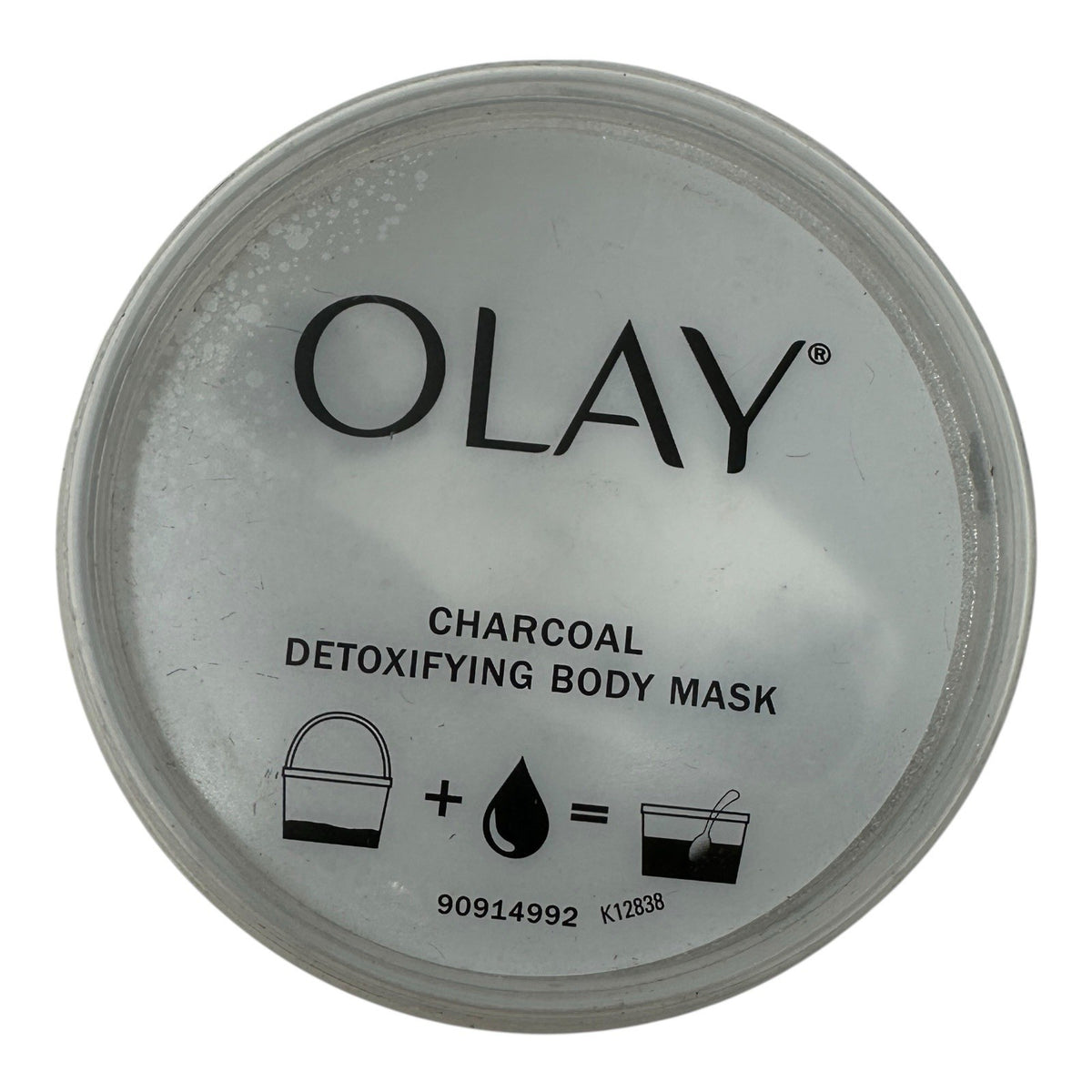 2 Pack Olay Charcoal Detoxifying Body Mask 0.35 oz Peels to Extract
