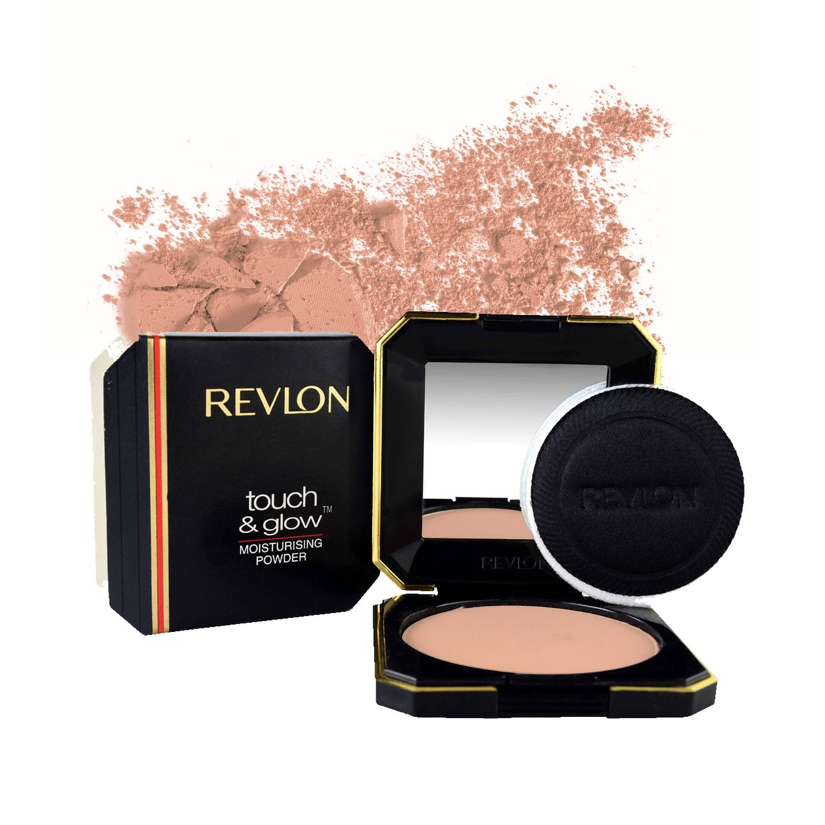 Revlon Moisturizing Compact Powder Rose Matte 12g for All Skin Types
