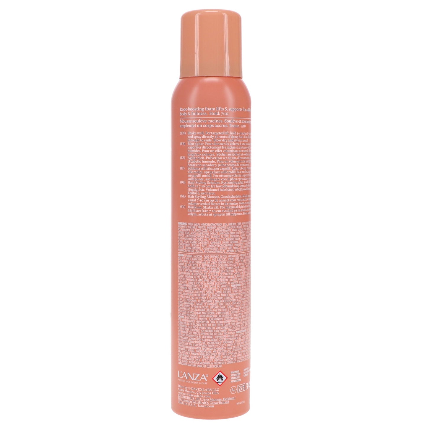 Root Effects Volumizing Hair Mousse - Strong Hold, Nourishing Formula