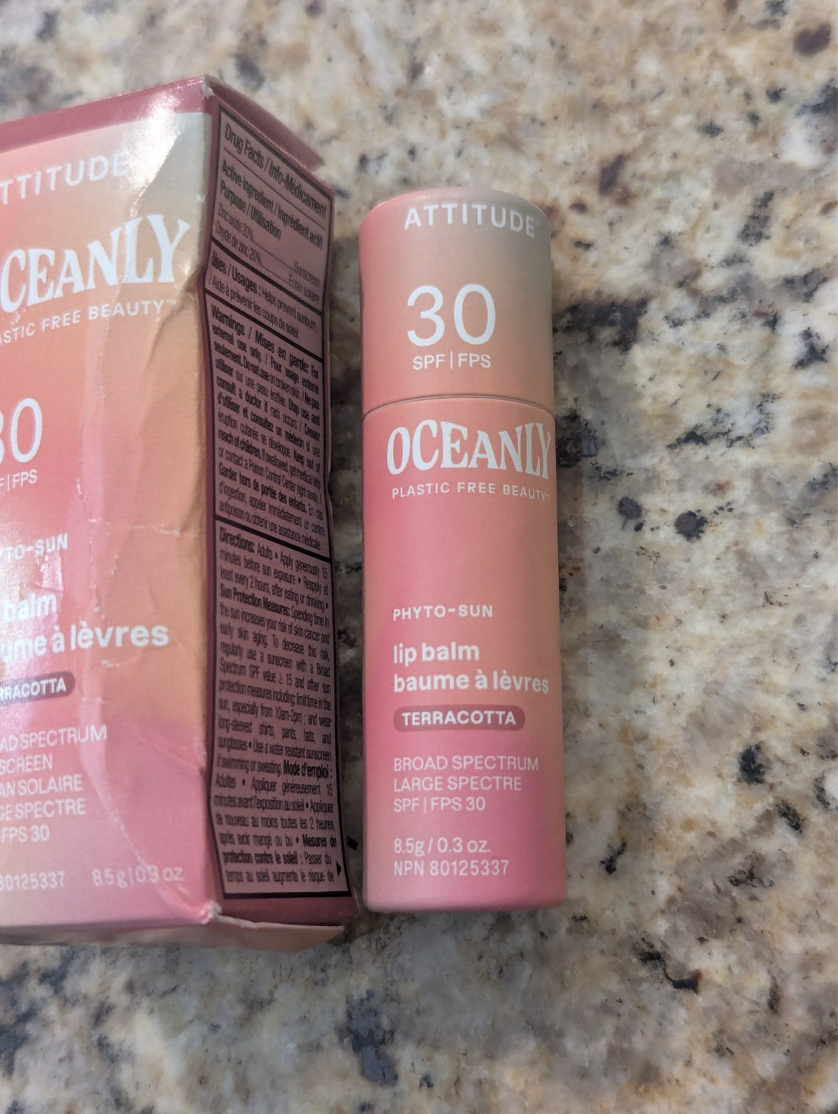 Tinted Lip Balm SPF 30 - Oceanly Terracotta 0.3 oz | Moisturizing Lip Treatment