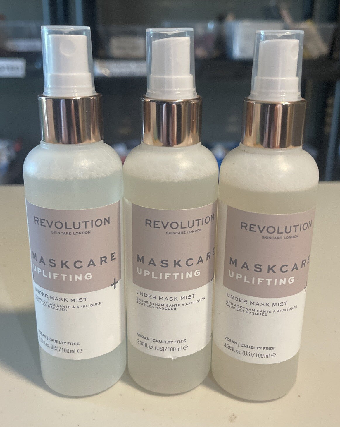 Revolution Mask Care Uplifting Under Eye Mist - 3 Pack