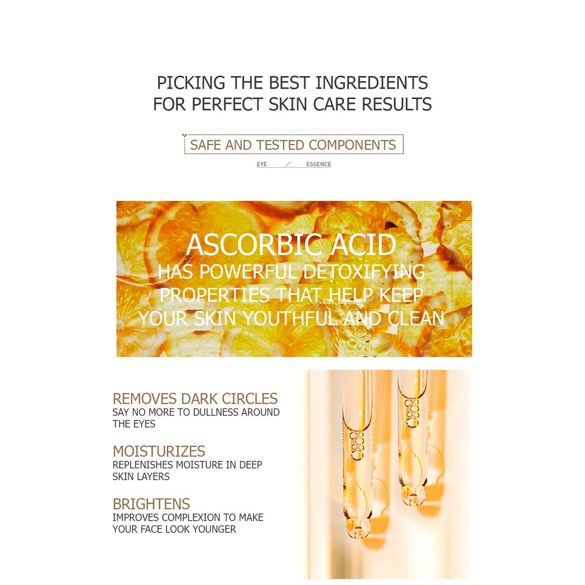 Peptides Multi Effect Eye Roller for Dark Circles Puffiness & Wrinkles 25ml