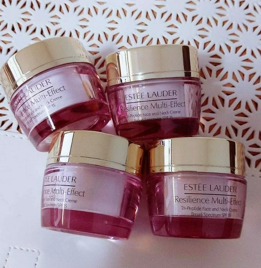 Estee Lauder Resilience Multi-Effect Tri-Peptide Face & Neck Cream 2oz Set