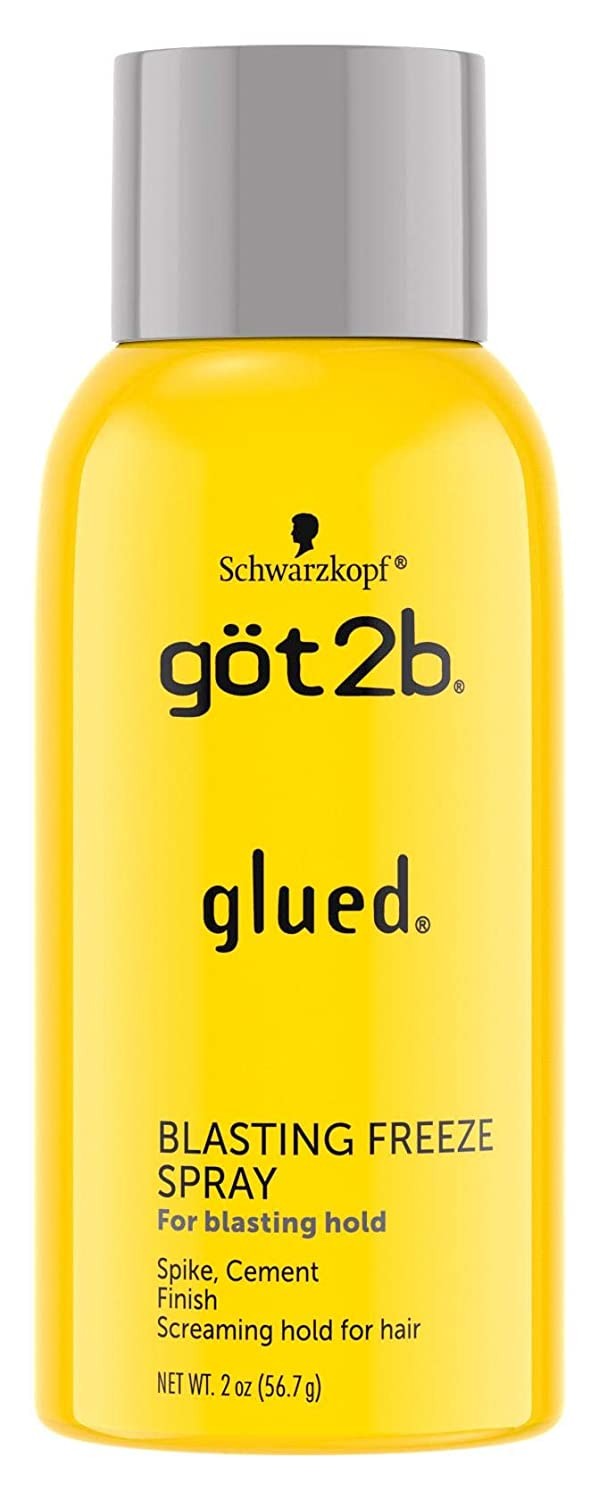 Got2b Glued Blasting Freeze Hairspray - Extreme Hold, Messy Style, 2 Ounce