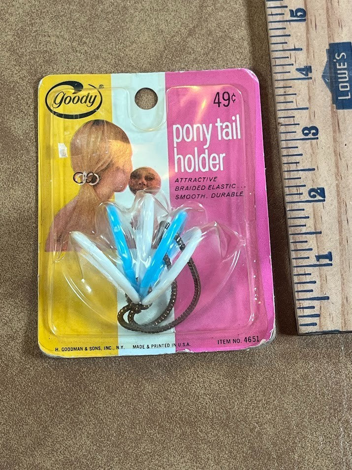 Goody Ponytail Holder Sealed 1970s New Vintage 4651
