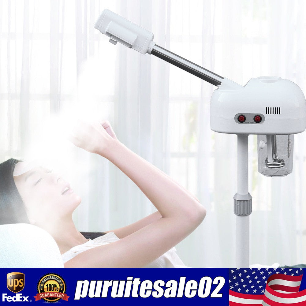 Ozone Facial Steamer with Hot Mist - Adjustable Height