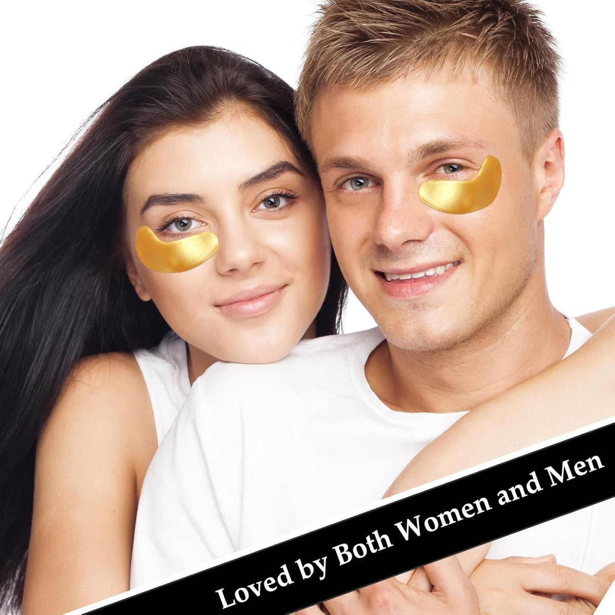 30 Pairs Under Eye Patches with 24K Gold and Collagen - Reduce Eye Bags & Wrinkles