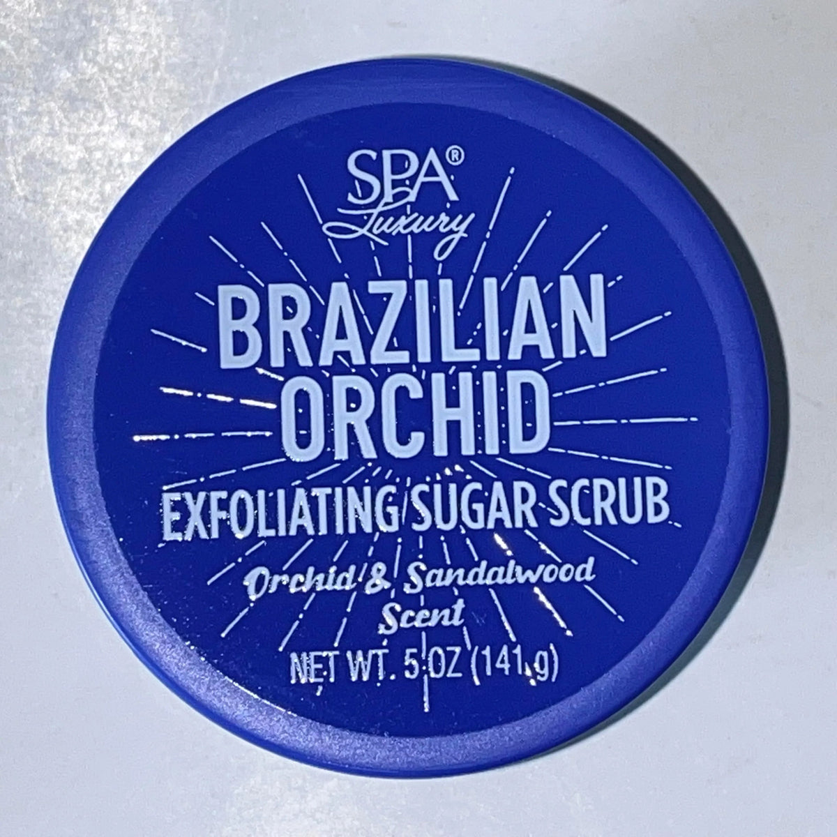 SPA Luxury Brazilian Orchid Exfoliating Sugar Scrub, 141g Each - Pack