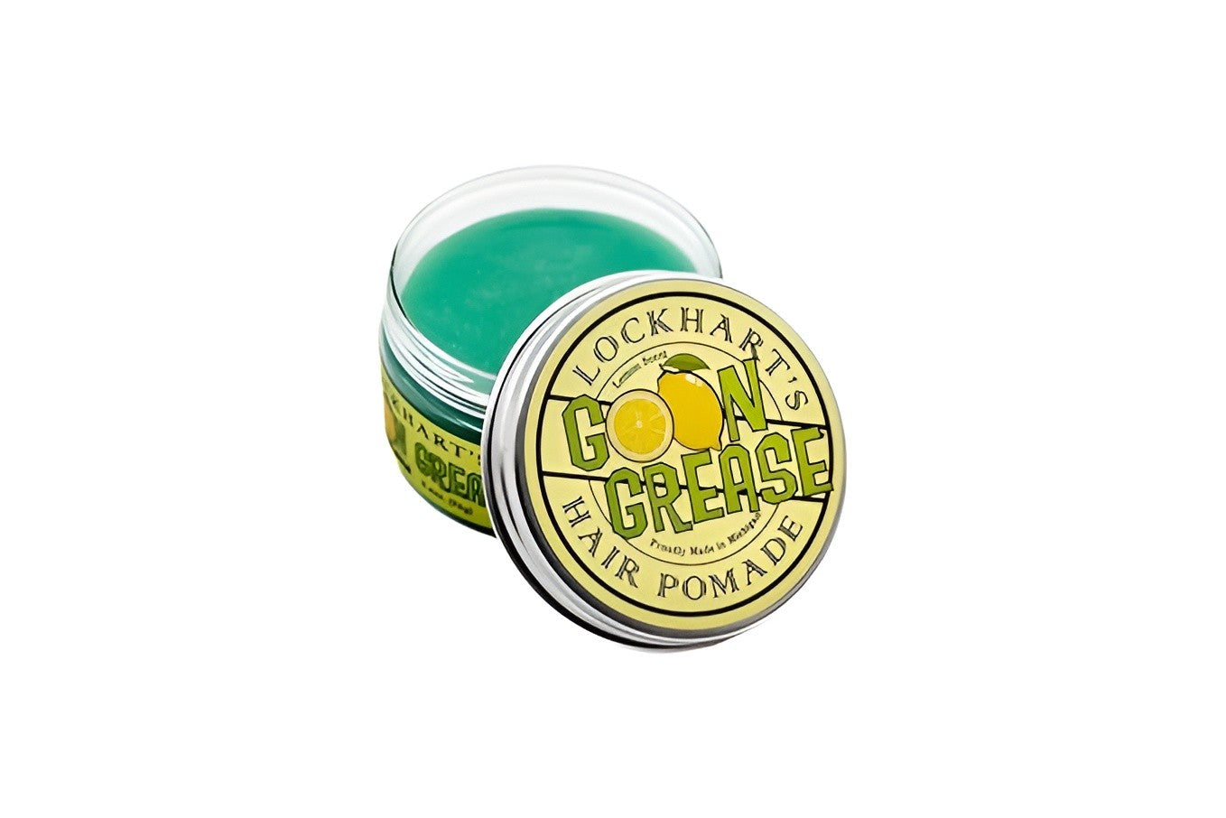 Heavy Hold Hair Pomade with High Shine - Lemon Scent, 3.4 oz