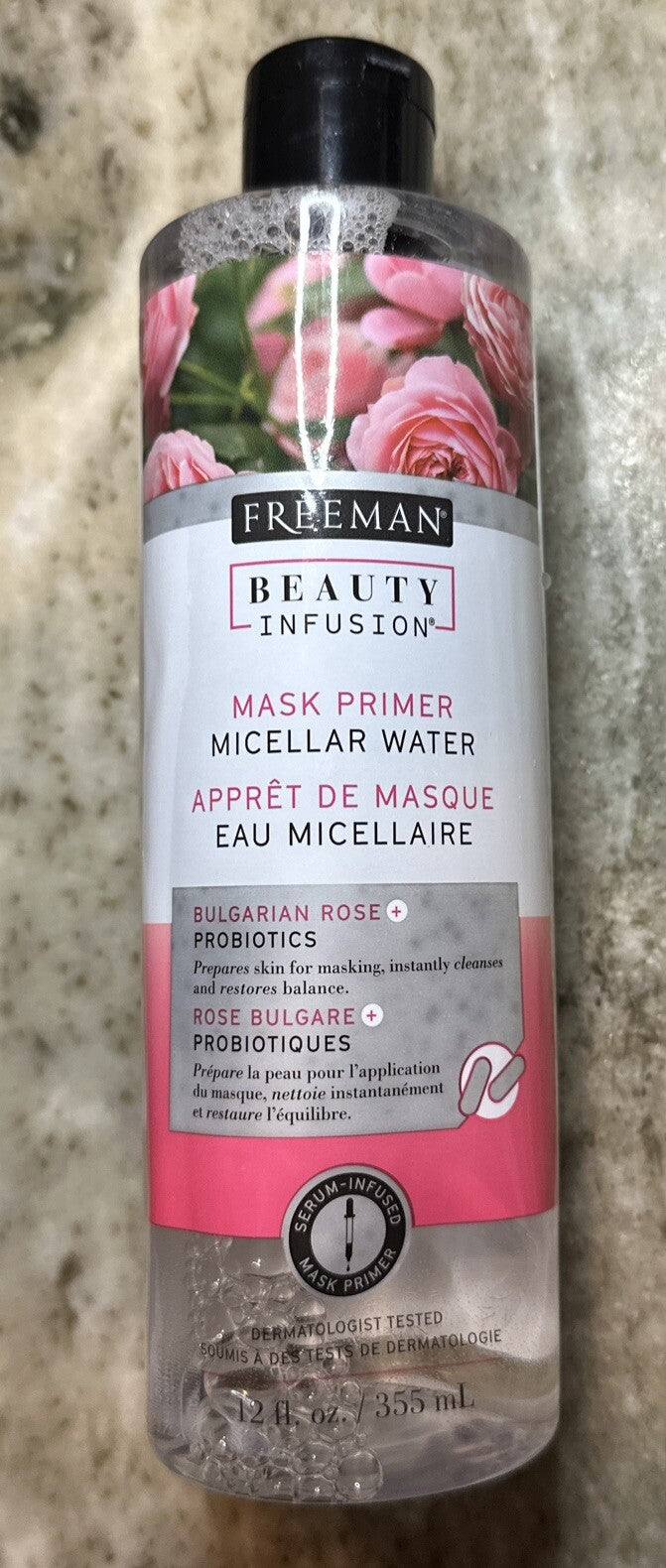 Freeman Beauty Infusion Micellar Water - 12 oz Bulgarian Rose