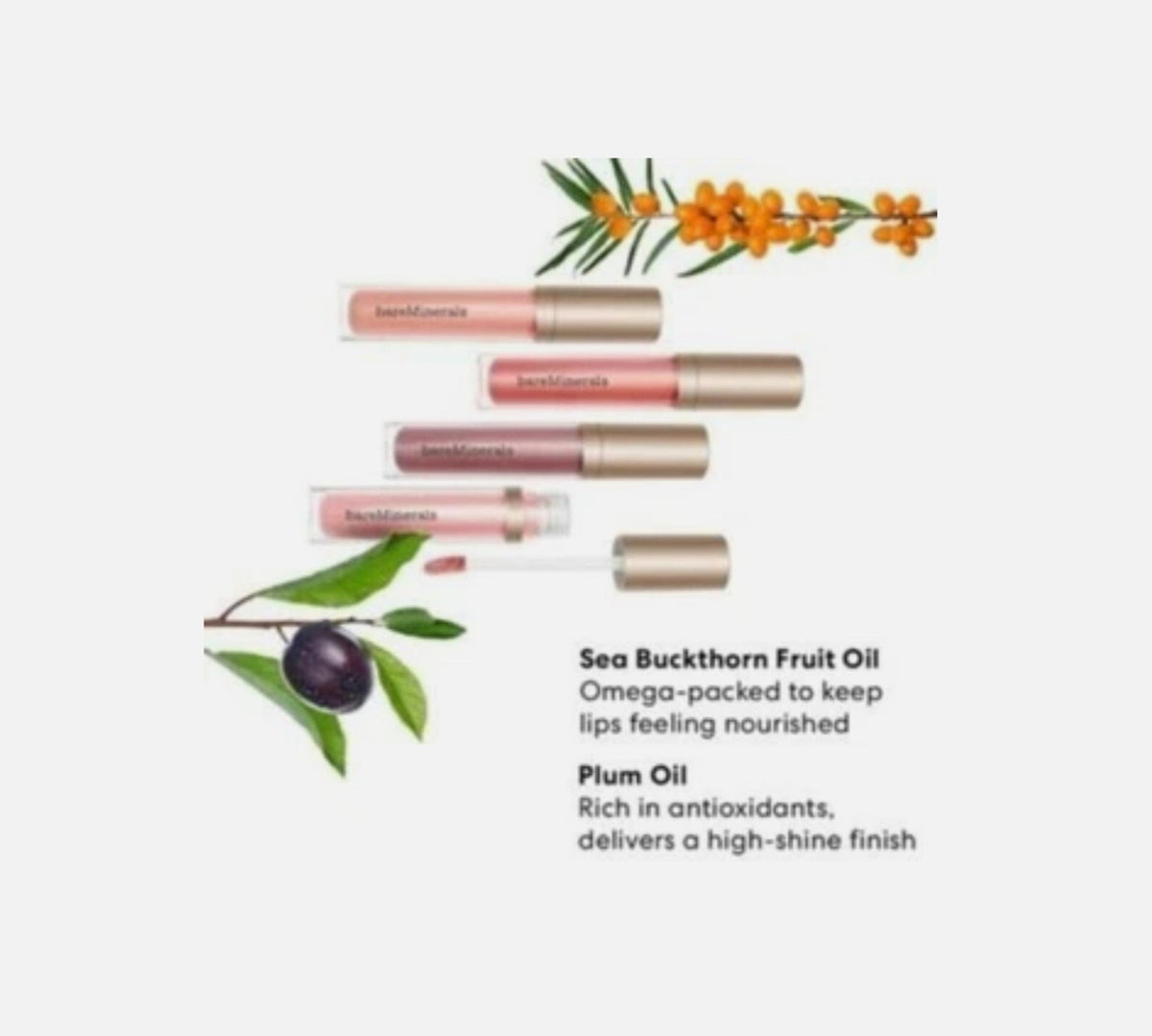 Hydrating Lip Gloss Balm in Love Shade - Mineralist Lip Gloss