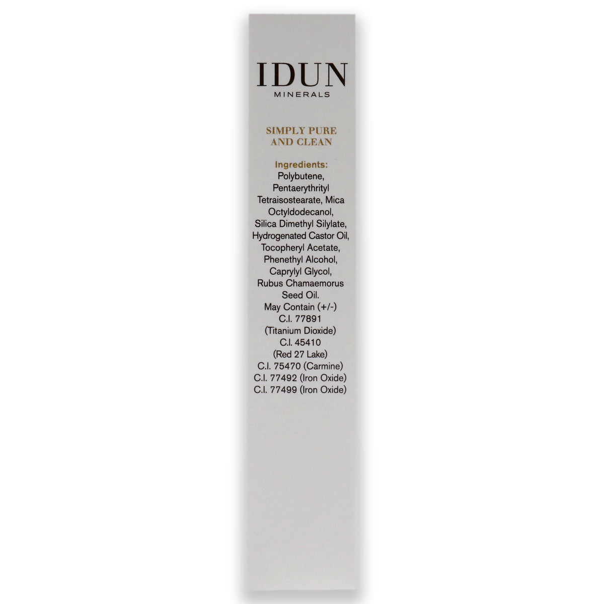 Hydrating Mineral Lip Gloss with Nordic Cloudberry & Vitamin E - Violetta