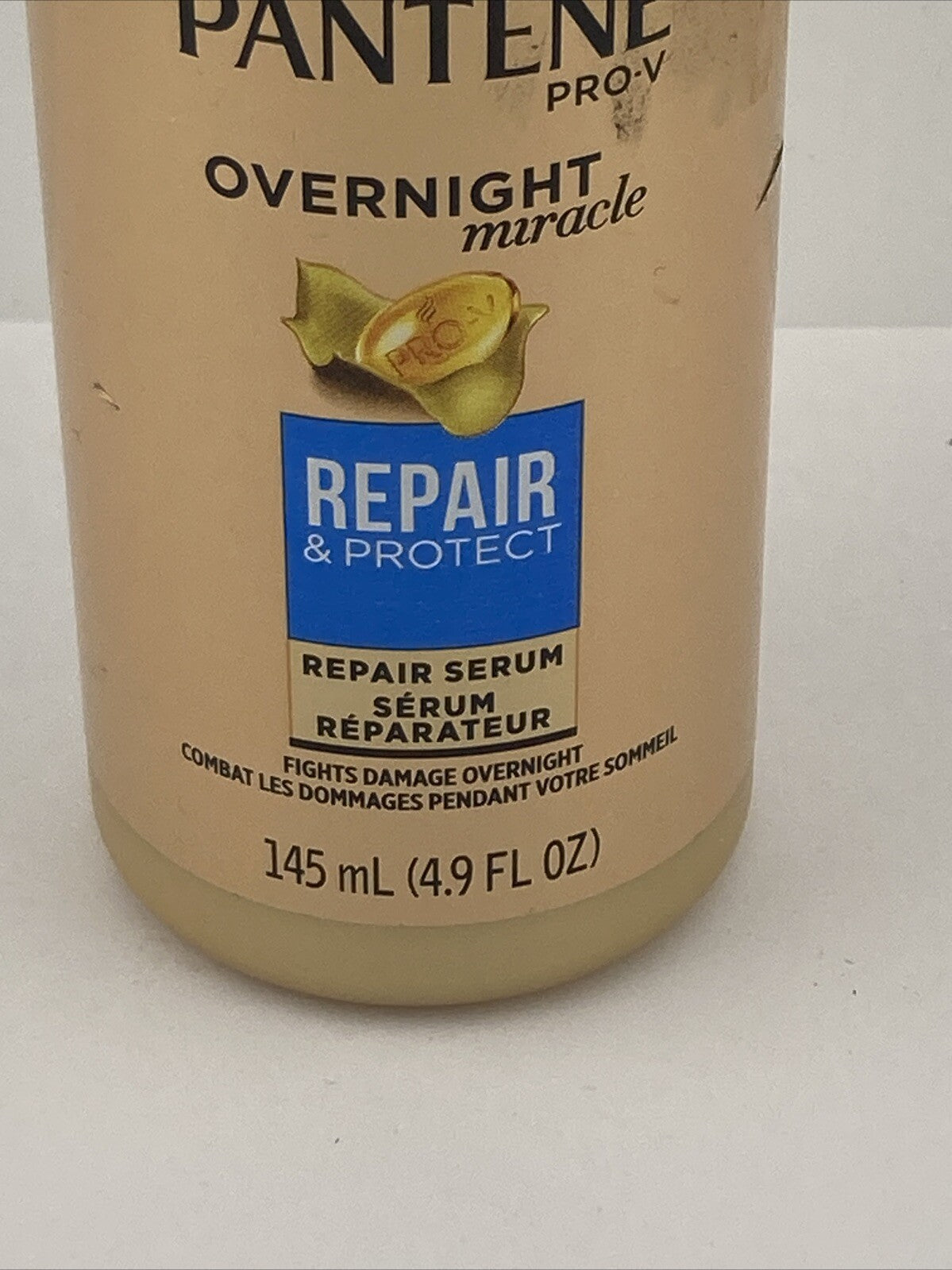 Pantene Overnight Miracle Repair Serum - Hair Treatment for Damage & Protection