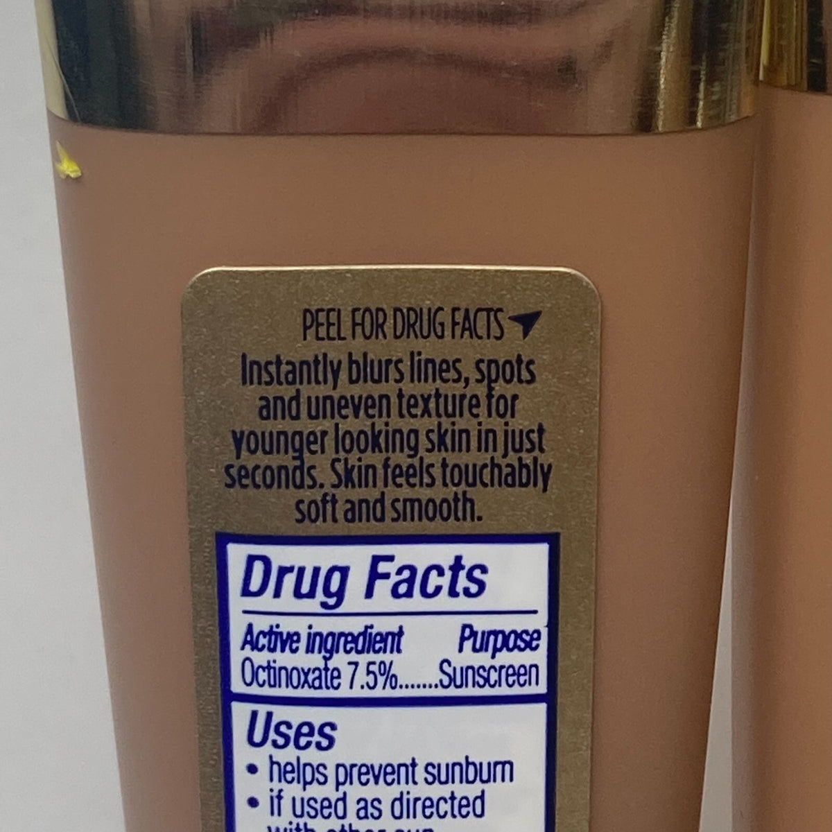 Loreal Visible Lift Blur Foundation Set - Shade #212 Classic Tan Discontinued