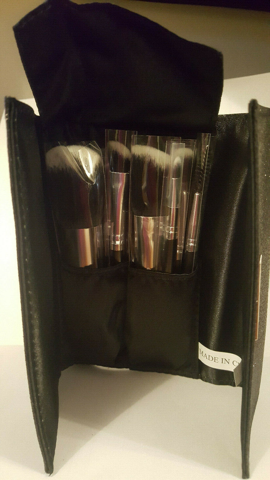 Nightlife 7-Piece Makeup Brush Set – Travel Compact Kit by BellaTerra Cosmetics