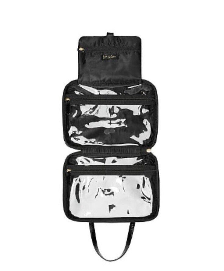 Travel Makeup & Cosmetic Case with Petal Edge Design