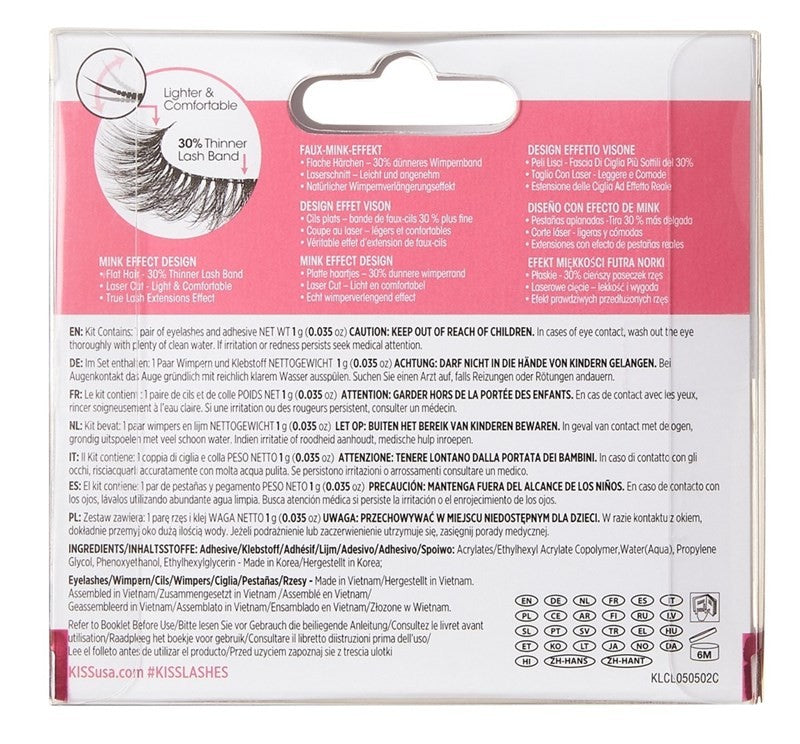 Velvet False Eyelashes - Reusable Light & Flexible Lash Extensions