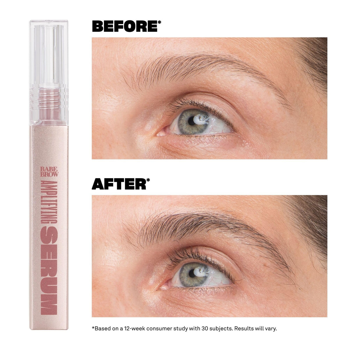Lash & Brow Growth Serum for Fuller, Thicker, Darker Lashes & Brows