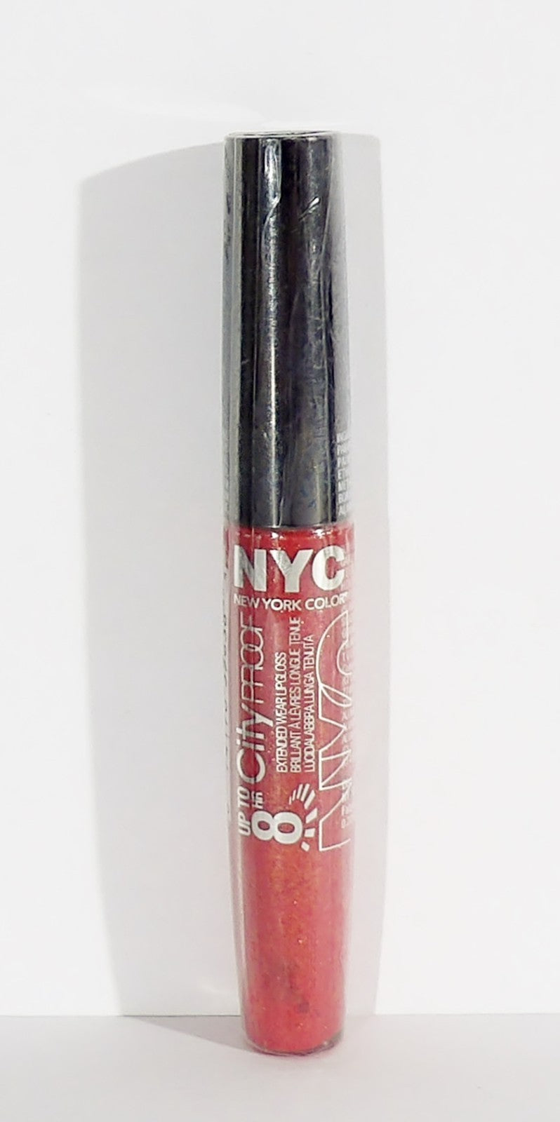 NYC 8HR City Proof Extended Wear Lip Gloss Cherry Every After - Sealed