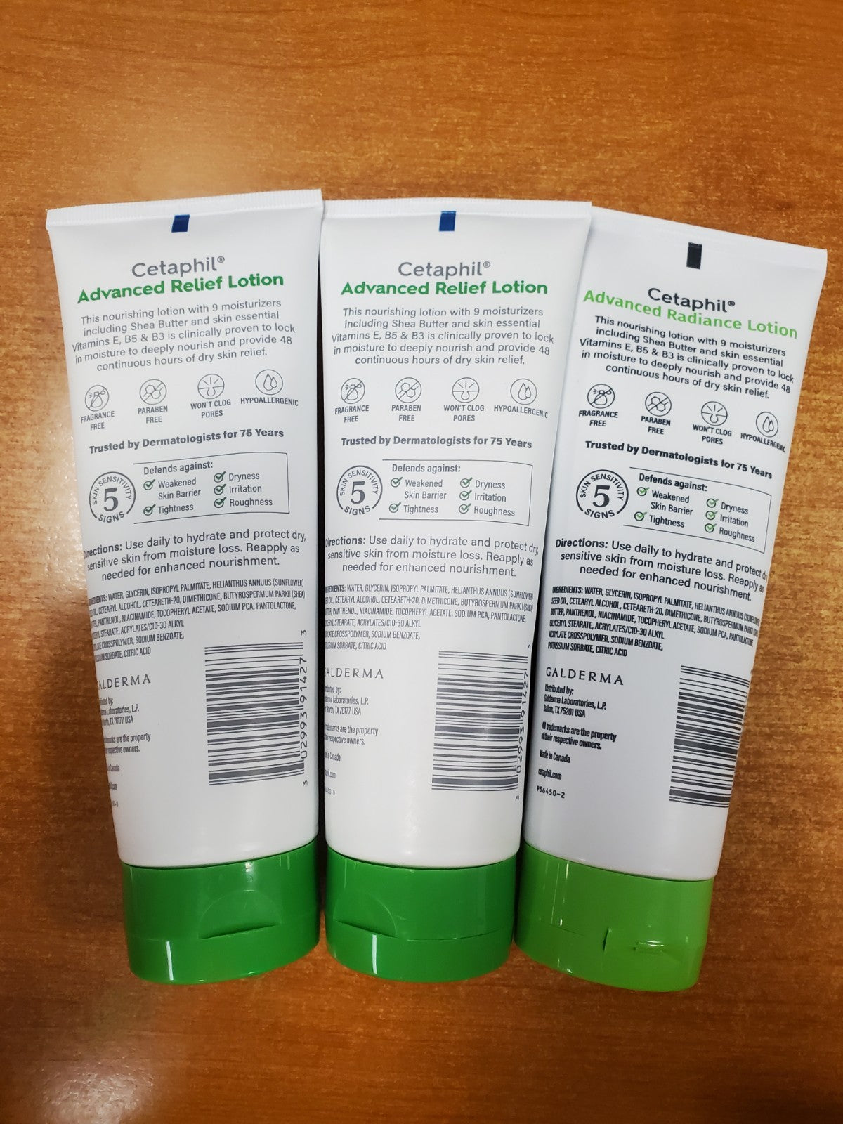 Cetaphil Advanced Relief Lotion with Shea Butter 3-Pack (24 oz)