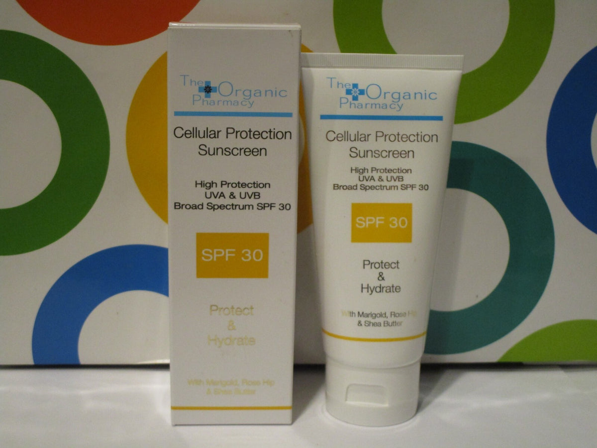THE ORGANIC PHARMACY ~ CELLULAR PROTECTION SUNSCREEN SPF 30 3.4 OZ