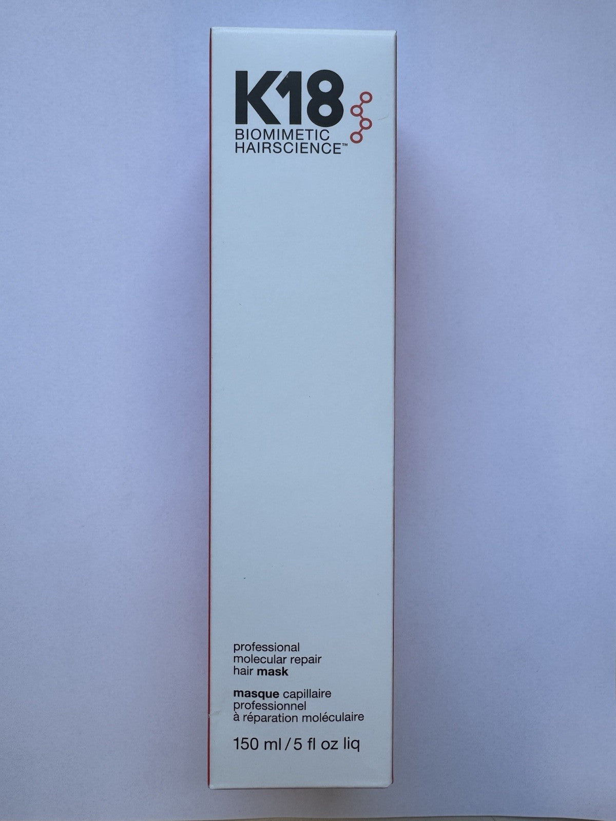K18 Biomimetic Molecular Hair Repair Mask 150ml - Damage Restoration & Softening
