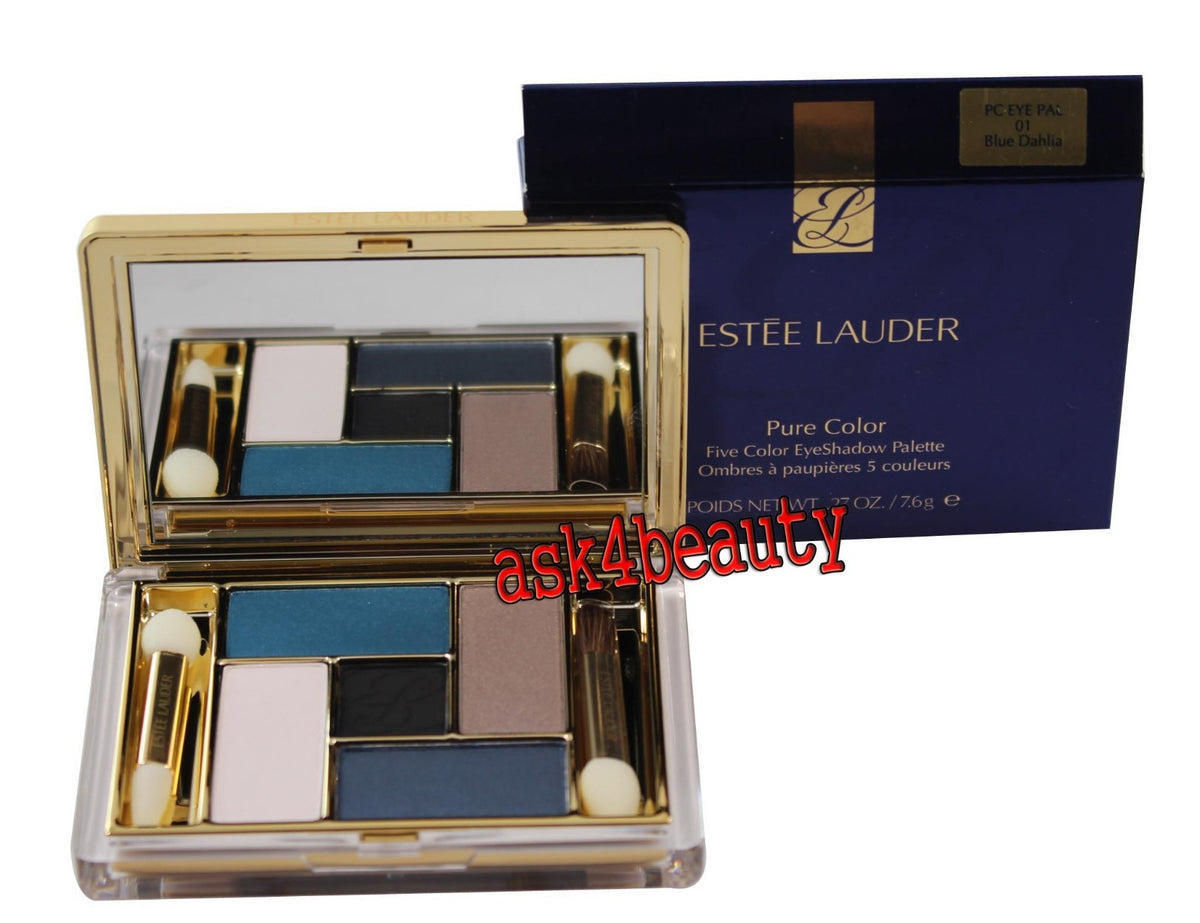 Five Color Eye Shadow Palette - Multiple Shades for Vibrant Makeup Looks