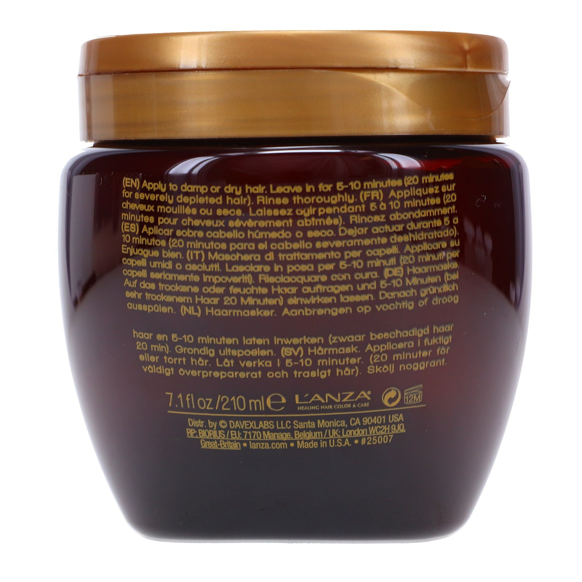 Keratin Healing Oil Intensive Hair Masque - Nourishing Hair Treatment 7.1 oz