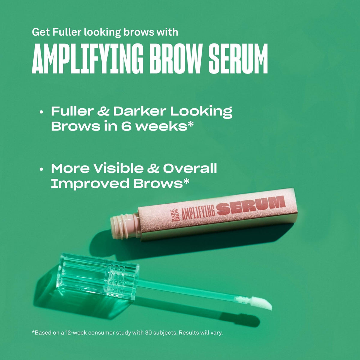 Lash & Brow Growth Serum for Fuller, Thicker, Darker Lashes & Brows