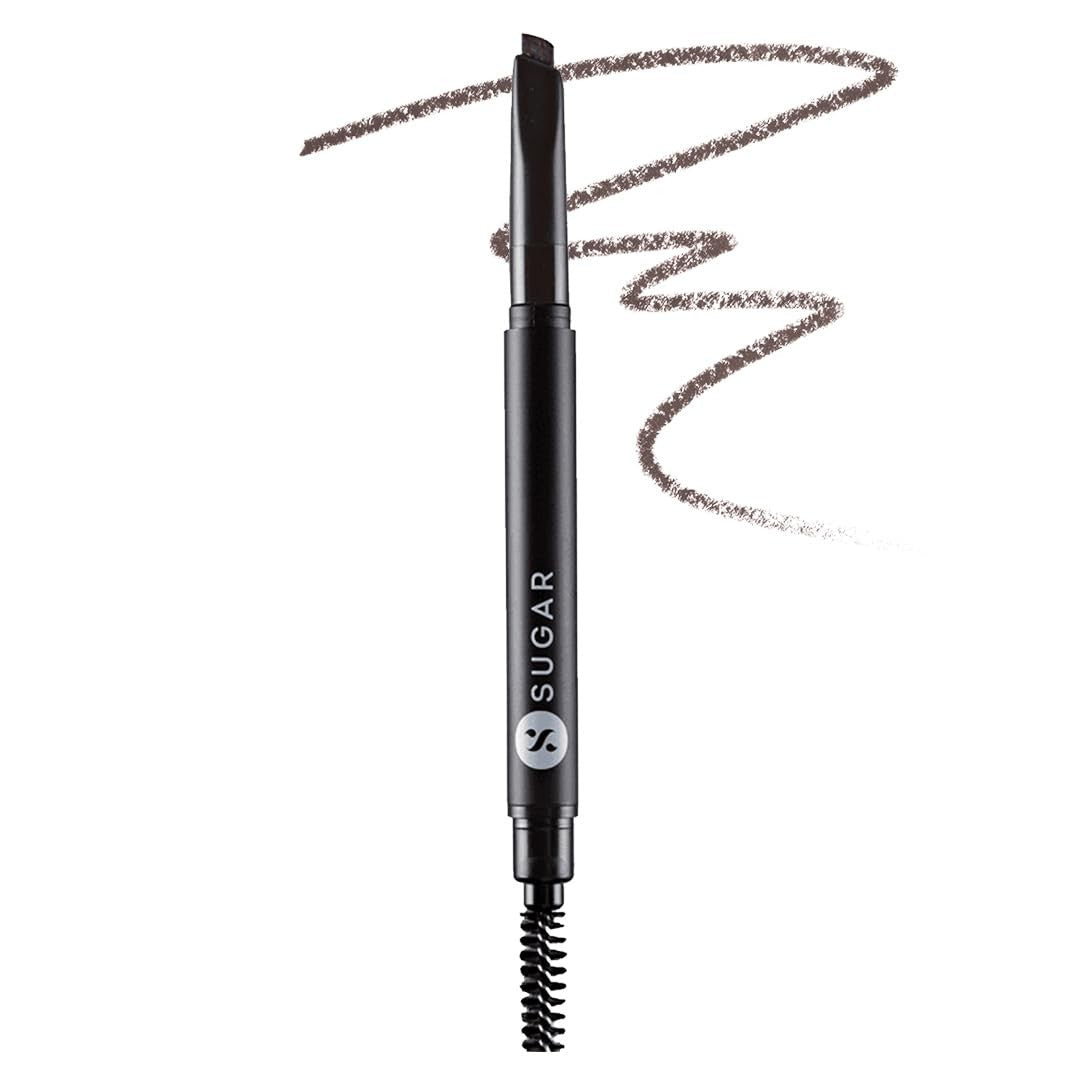 Eyebrow Pencil with Spoolie - Precise, Long-Lasting, Natural Finish