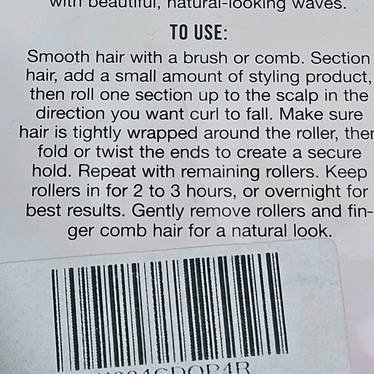 Loose Waves Satin Curlers 2 Pack of 8 - Heat-Free Sleep Rollers for Natural Waves