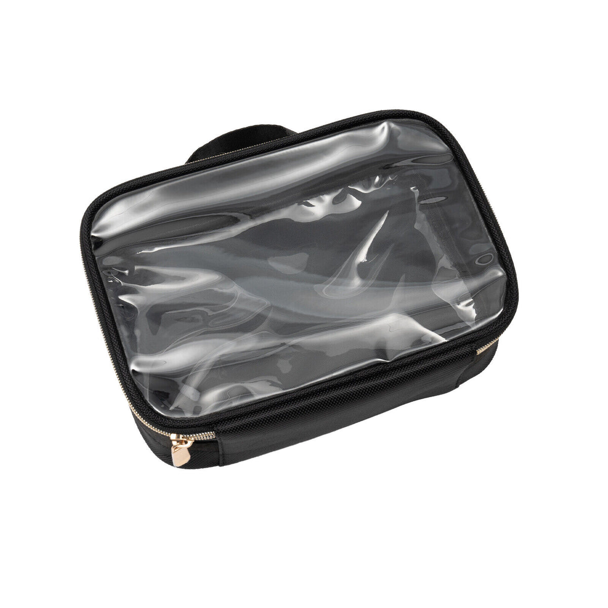 Professional Rolling Makeup Case with Organizer, Travel Cosmetic Storage