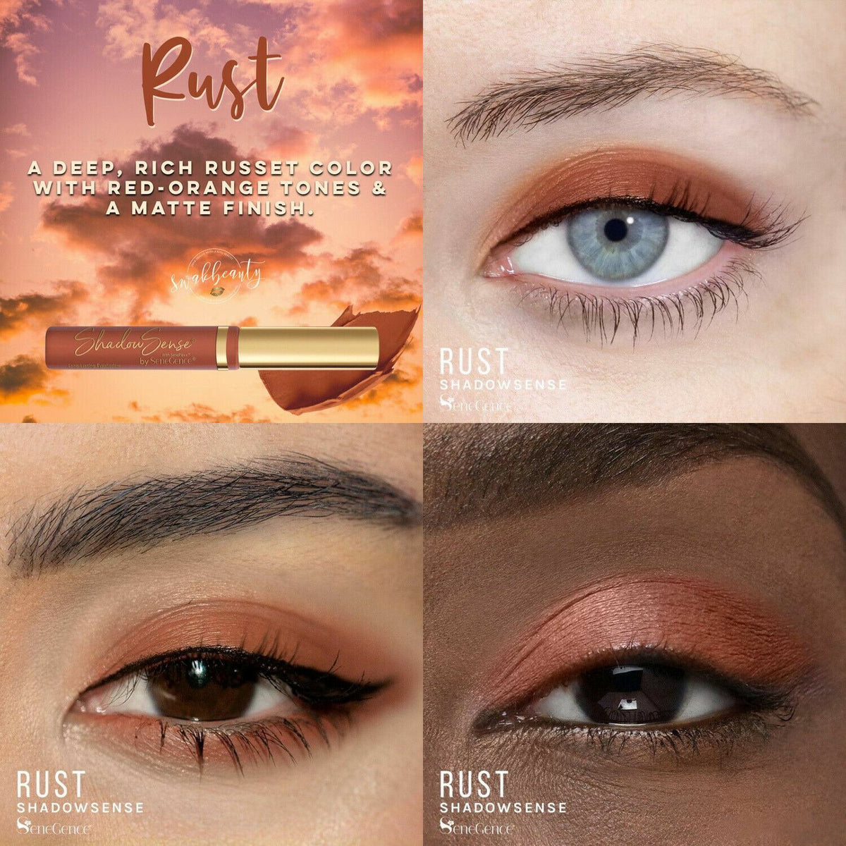 ShadowSense Eye Shadow - All Shades Authentic SeneGence Makeup
