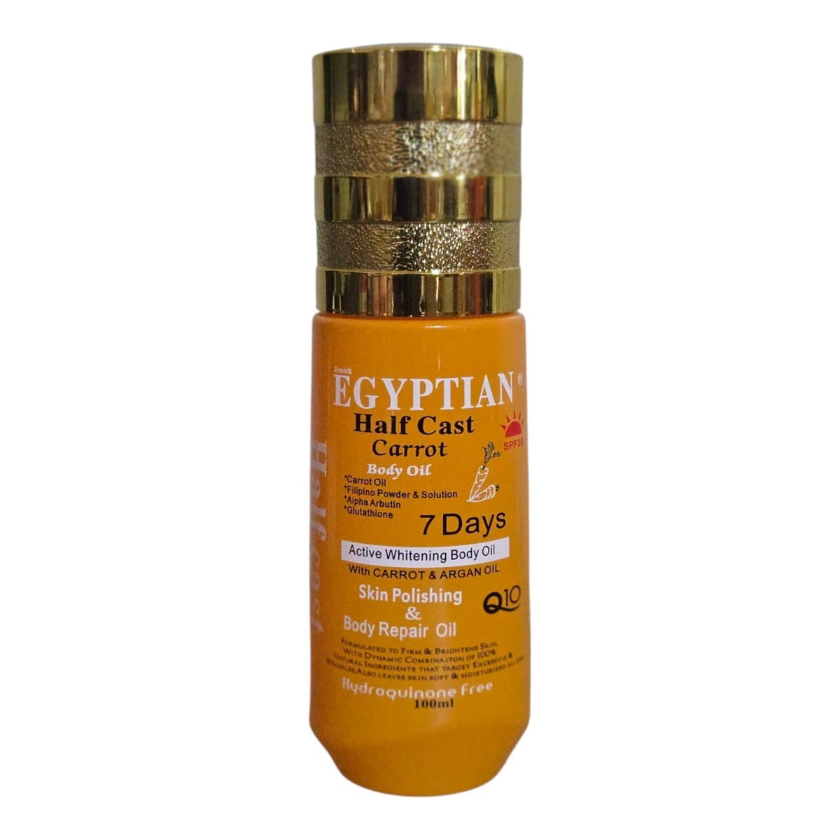 Egyptian Carrot Serum Brightening & Firming Face Serum - Natural Skin Care