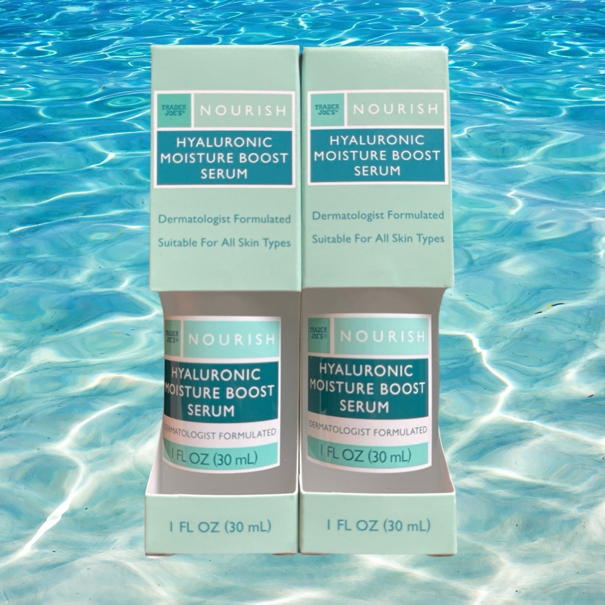 Hyaluronic Moisture Boost Serum - 2 Pack, 1 fl oz Each