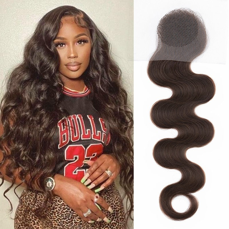 Full Lace Hair Topper with Wire for Women - Natural Human Hair Frontal