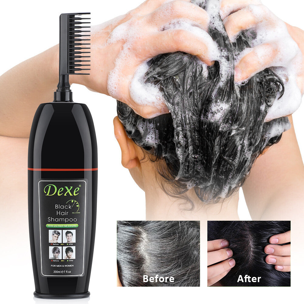 Hair Color Shampoo – 5-Minute Grey Hair Coverage