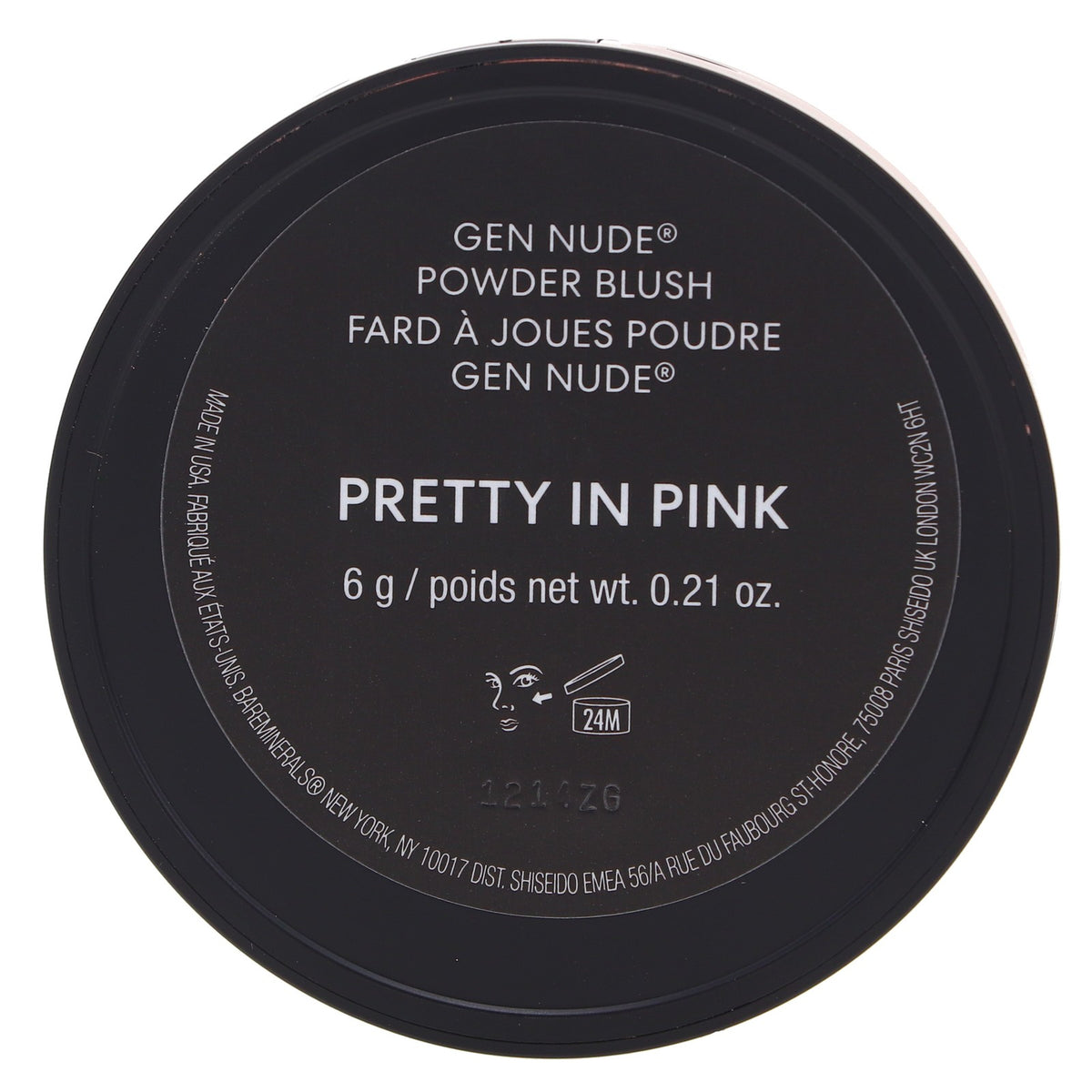 BareMinerals Gen Nude Powder Blush Pretty In Pink 0.21 oz - Natural Cheek Color