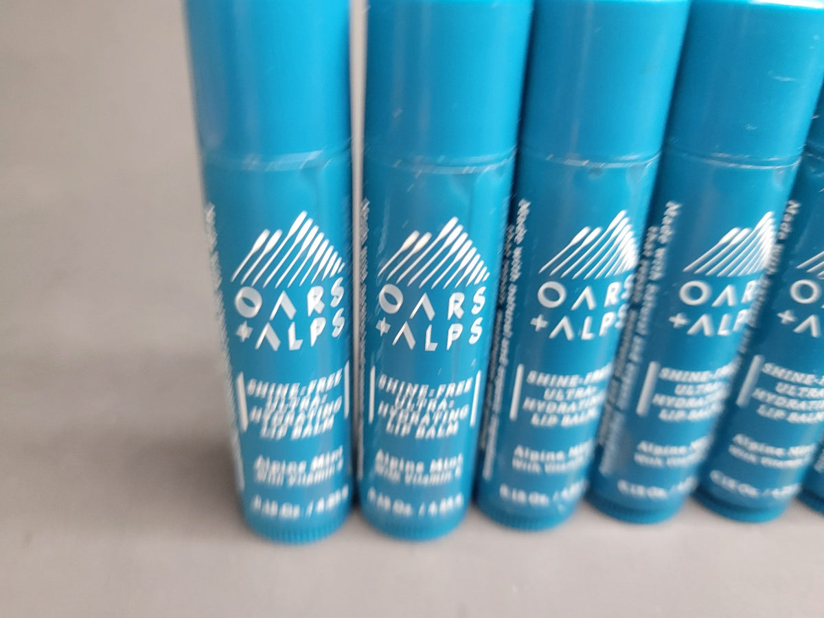 Hydrating Lip Balm Set - Alpine Mint, 6 Pack, 0.15oz Each