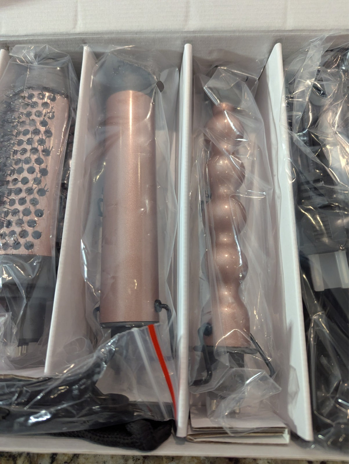 5-in-1 Professional Ceramic Interchangeable Curling Wand Set for Hair Styling