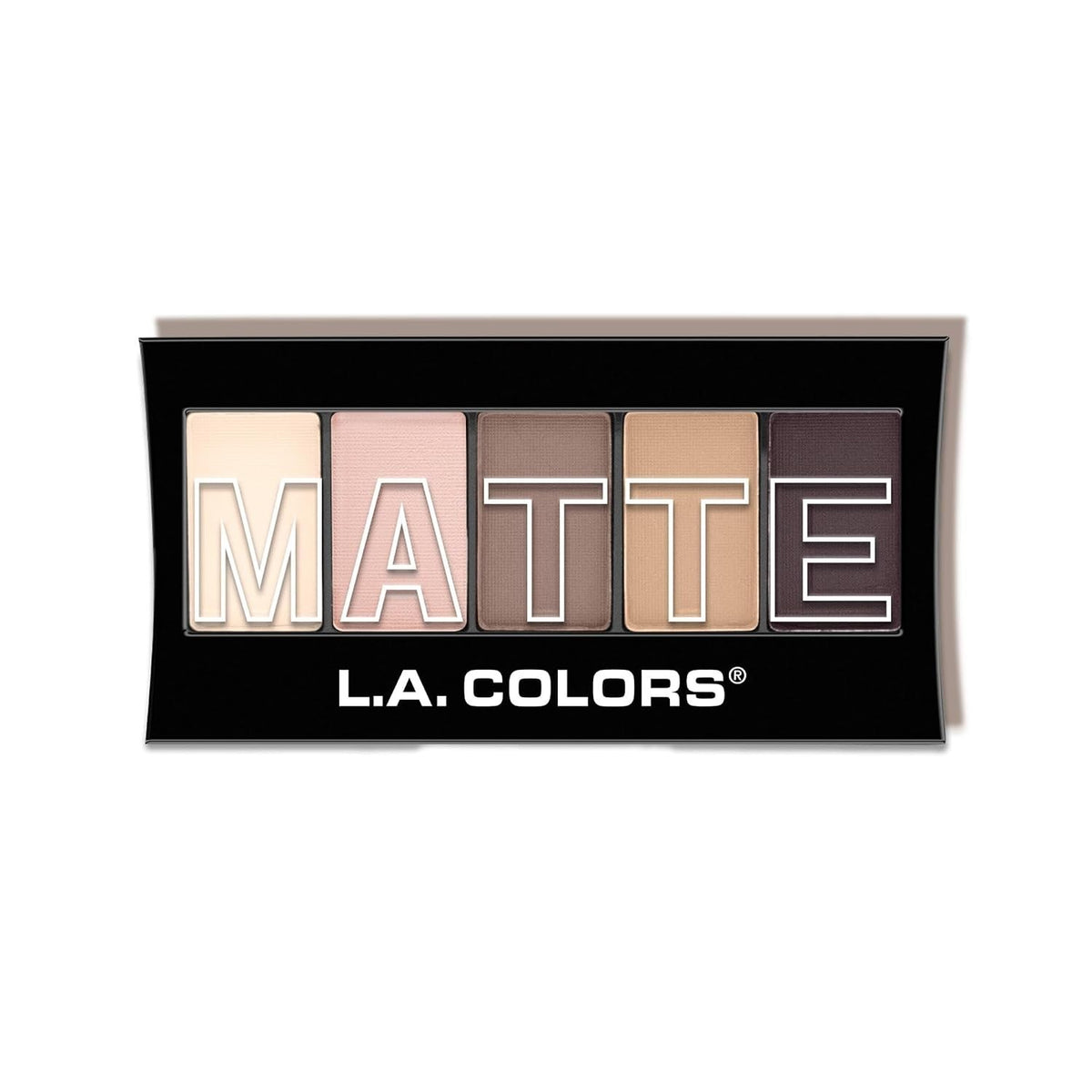 5 Color Matte Eyeshadow Palette – Natural Linen