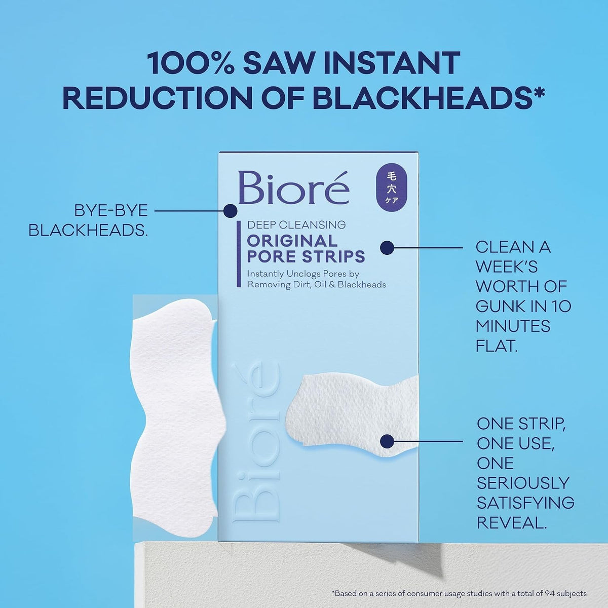 Blackhead Remover Pore Strips for Deep Cleansing - Oil Control & Pore Treatment