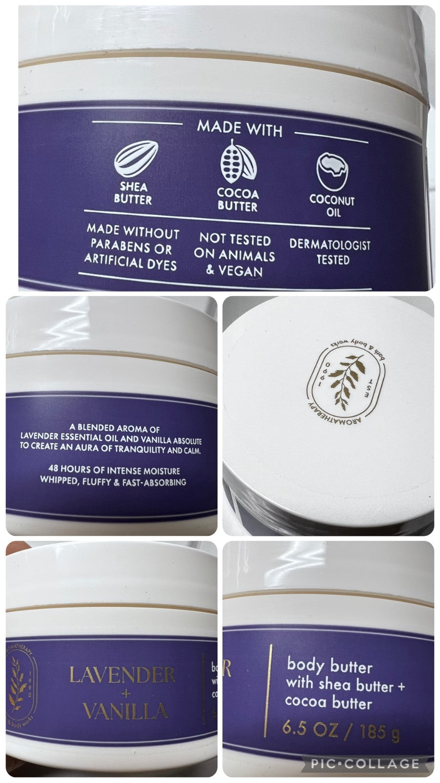 Body Butter Cream Moisturizer - Multiple Scents, 6.5-8 oz