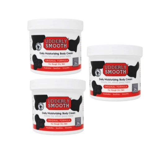 Body Cream Moisturizer - 3 Pack, 10 Oz Each