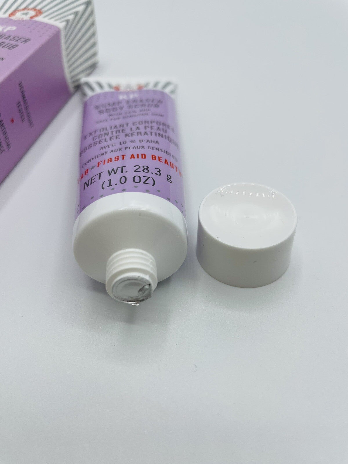 First Aid Beauty KP Bump Eraser Body Scrub 10% AHA 1oz Travel – Sealed